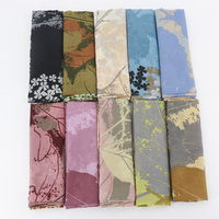 Vente en gros de hijab de qualité supérieure, nouveau design, tudung bawal, hijab carré en voile de coton musulman personnalisé, imprimé