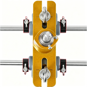 Cortador de Orificios para Cerraduras de Puerta de 3 Cuchillas, Herramienta Especial para Instalación de Cerraduras en Madera - Product Image 4