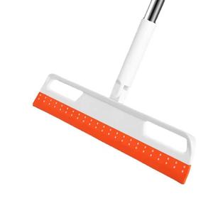 Vente chaude multifonction rotatif peu encombrant conception suspendue TPR Silicone <span class=keywords><strong>balai</strong></span> Orange facile à nettoyer fenêtre essuie-glace - Product Image 1