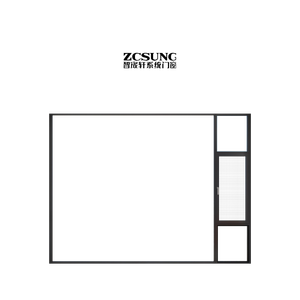 Fenêtre à rupture de pont thermique oscillo-battante, étanchéité à l'eau de classe 6 et isolation thermique de classe 8 pour la construction commerciale - Product Image 1