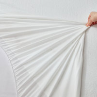 Protège-matelas imperméable en tissu éponge hypoallergénique de qualité supérieure, anti-acariens, vente en gros