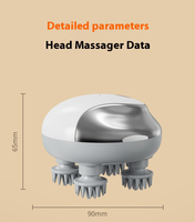 Peigne Masseur de Cuir Chevelu Intelligent OEM Rechargeable, Électrique, pour Soulagement du Stress et Amélioration de la Circulation Sanguine - Vente Chaude