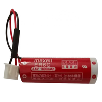 CKXIC Maxell WanSheng ER6C 3.6V AA Batería para controlador programable PLC FX2N/1N F2-40BL