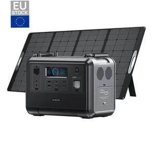 Oukitel-generador de energía Solar Lifepo4, estación de energía portátil para exteriores, 1200w, 120V, 220V, 1000w, UPS, P1201