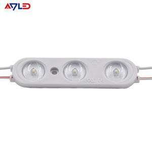 Módulo de Inyección LED Impermeable IP67 de 12V CC, 180 Grados, 2835, 3 LED/Pieza, para Letras de Canal, Letreros y Carteles, Luz Blanca Fría - Product Image 2