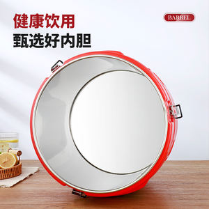 Set di 4 Contenitori Termici in Acciaio Inox per Uso Commerciale, Grande Capacità, Ecologici, per Mantenere Freschi e Caldi gli Alimenti - Product Image 3