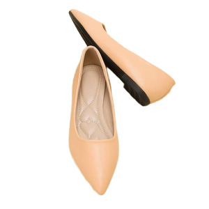 2025 ilkbahar sonbahar yeni stil tek katmanlı kadın kapalı ayak sığ ağız düz tüm maç fransız peri meme günlük iş ayakkabısı - Product Image 1