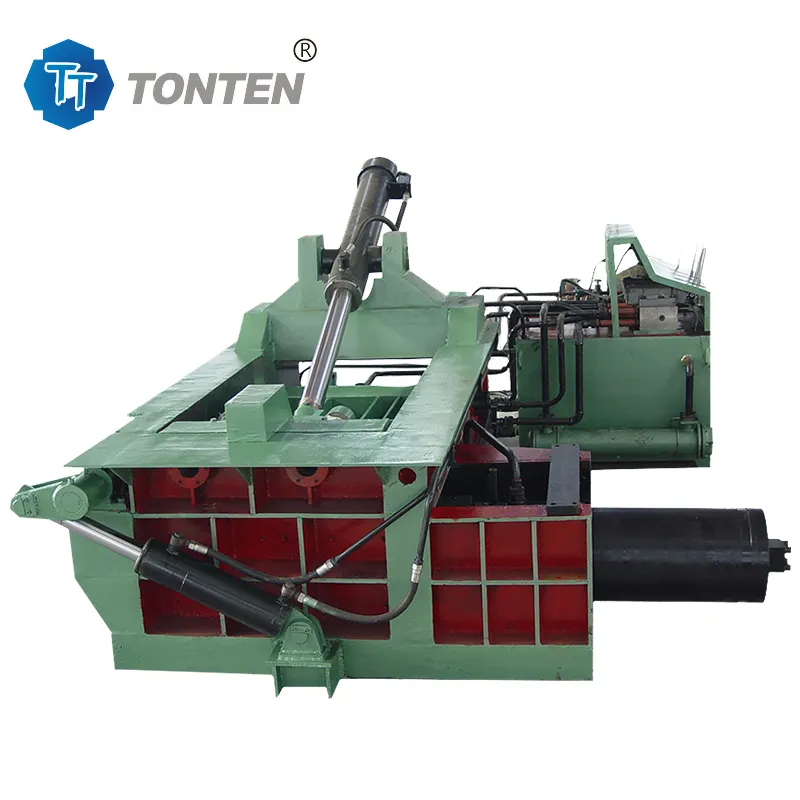 Scrap metal briquetting machine Non-ferrous metal baler/scrap iron briquetting machine/metal baler