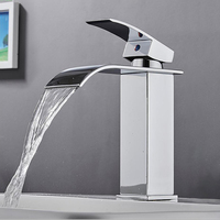 Robinet mitigeur populaire mitigeur sans bruit salle de bain moderne cascade bassin évier robinet