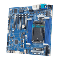 Pour carte mère serveur Gigabyte MS24-SU1 CEB, processeurs Intel Xeon série 6700/6500, 8xDDE5, 2x1Gb/s LAN, Intel I210-AT