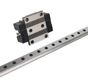 China hot sale customizable unlimited length standard flange blocks linear guide rail slider linear guides for cnc