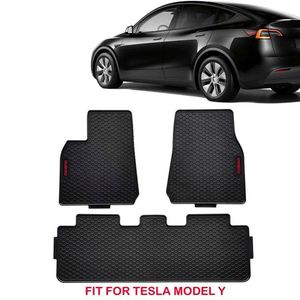 พรมปูพื้นรถยนต์ Ekr Custom Fit Luxury หนา 10 มม. ผลิตจาก TPE ชุดเต็ม 5 ชิ้น สำหรับรถยนต์ Tesla Volkswagen Range Rover - Product Image 6