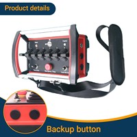 Mando hidráulico , válvula direccional de 4 palancas, kits de control remoto inteligente de radio de grúa de camión
