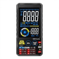 Multimeter Digital 615 Otomatis Layar Sentuh Pintar Isi Ulang 6000 Hitungan Pengukur Tegangan Arus ACDC Peralatan Teknisi Listrik