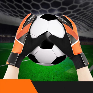 Guantes de Portero de Fútbol Juveniles al por Mayor, Material <span class=keywords><strong>PU</strong></span> para Niños, Uso en Exteriores, Agarre Fuerte, Guantes de Portero de Fútbol para Niños - Product Image 2