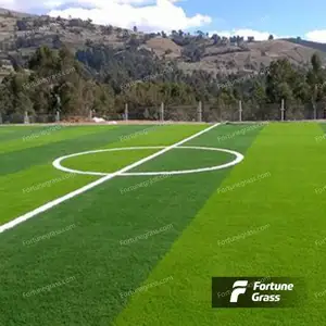 Grama artificial para futebol ao ar livre com 11 lados, gramado sintético para campo de futebol