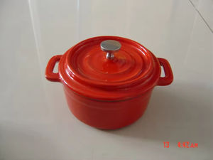 Casseroles à soupe <span class=keywords><strong>émaillée</strong></span>s en <span class=keywords><strong>fonte</strong></span> de taille mini prix d'usine Offre Spéciale - Product Image 6