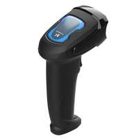 Lector de Códigos de Barras Inalámbrico 2D Xincode, Escáner de Códigos de Barras USB 2.4G Portátil, Lector de Códigos QR, Pistola Escaneadora de Códigos de Barras 1D, Compatible con IOS