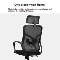 Kursi Kantor Ergonomis Berbahan Jaring dengan Sandaran Kepala yang Dapat Disesuaikan dan Desain Modern - Harga Terjangkau untuk Penggunaan di Rumah, Kantor, dan Luar Ruangan, Sandaran Tinggi
