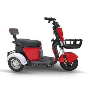 Reliable Recreational Electrically Operated Tricycle For Passengers Trikes 3 Wheels Electric Eldely