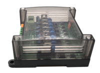 Carte d'amplificateur PLC à 8 canaux carte d'isolation optocoupleur de sortie ca avec boîtier pour vanne hydraulique