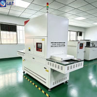 Machine de séchage UV contrôlée par PLC pour PCB, sérigraphie et séchage de composants électroniques, installation sur site à l'étranger