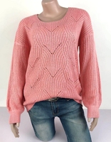 Pull dames col rond découpe pull tricoté pull femmes femmes pull femmes chandails et pulls Streetwear col rond pur