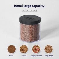 Minuterie intelligente automatique Aquarium écologique en plastique pour poissons et tortues d'ornement pour aquarium de salon