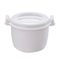 3800ML micro-ondes PP en plastique cuiseur à riz vapeur bol marmite outil de fabrication de riz