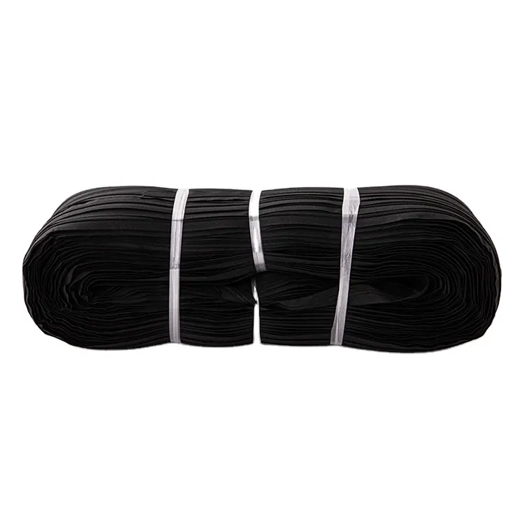 B2B All Size Wholesale Nylon Zipper Long Chain Rolls And Finsihd Zipper With Slider Factory For Bag
