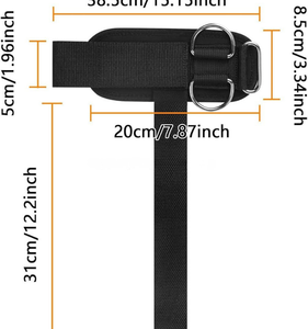 Hard-lift Fitness Belt Weightlifting <b>Pull</b>-<b>up</b> Wrist Guard Silicone Anti-slip Grip Belt Horizontal <b>bar</b> Palm protection - Product Image 3