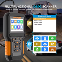HUMZOR NC601 12V 24V, Lector de Códigos OBD2 para Autos y Camiones, Herramienta de Diagnóstico ELM327 para Vehículos