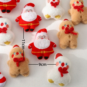 Jouets pour chiens de Noël avec BB son grinçant résistant aux rayures et à la morsure pas facile à avaler jouets pour animaux de compagnie de Noël - Product Image 2