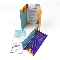 Service d'impression de brochures pliées sur mesure pour le marketing d'entreprise, catalogue, dépliant, livret avec taille et finition personnalisées