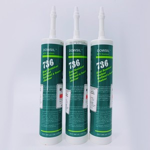 Adhesivo Sellador de Silicona RTV Rojo Resistente al Calor DOWSIL DC736 para Trabajos de Madera y Construcción, 300ML, Venta Caliente - Product Image 6