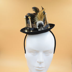 ชุดเทศกาลฮาโลวีนปี MH-3089,ชุดแฟนซีหมวกตลกแนวสตีมพังค์มินิที่คาดผม - Product Image 5