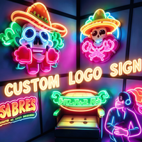 Enseigne néon LED personnalisée pour le dropshipping – Enseigne lumineuse LED pour entreprise, logo d'entreprise, idéale pour café, restaurant, salon de beauté