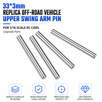 Kit de 3 axe de charnière supérieur en alliage de titane 34 mm ARA-2707, pièce de rechange pour camion RC 1/16 Mini Kraton 3S, pièces de mise à niveau de suspension