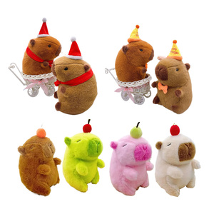 Machine à griffes Remplissage en peluche doux Lovely 7 pouces 8 pouces Fabricant Capybara Jouet en peluche en peluche - Product Image 4