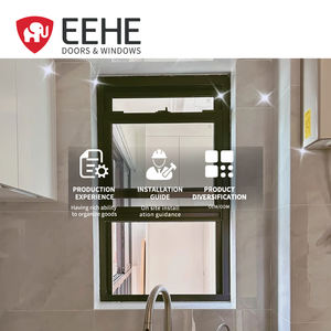 EEHE alüminyum yukarı aşağı sürgülü pencere NFRC sertifikalı ses geçirmez su geçirmez alüminyum tek sürme pencereler - Product Image 1