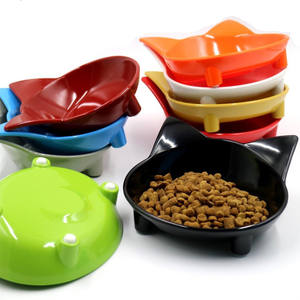 Melamina animal de estimação, tigela de comida antiderrapante em forma de gato e cachorro - Product Image 2