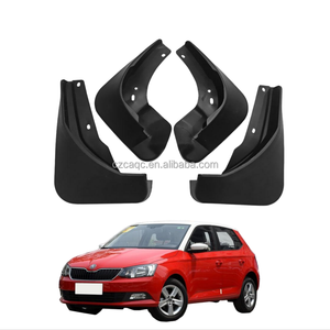 Ensemble complet d'accessoires automobiles Nouveau garde-boue noir Garde-boue de voiture Garde-boue anti-éclaboussures pour Skoda <span class=keywords><strong>Fabia</strong></span> 3 NJ <span class=keywords><strong>NJ3</strong></span> 2015-2018 - Product Image 1