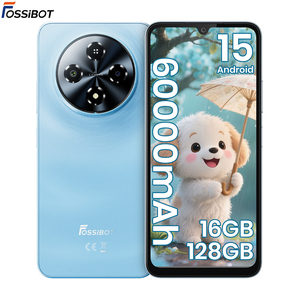 Teléfono Inteligente FossiBot S5 4G, Pantalla HD+ de 6.88 Pulgadas y 120Hz, Android 15, 4GB 128GB, Doble SIM, NFC, Diseño Delgado - Product Image 1