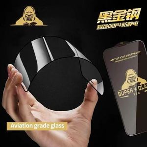 Protector de Pantalla de Vidrio Templado HD Transparente Negro King Kong para iPhone 17, Vidrio Templado ESD OG Antiestático, Película HD - Product Image 5