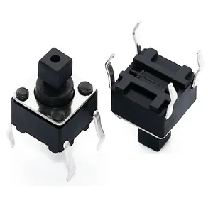 high quality 6x6x7.5mm tactile push button switch square