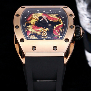 <span class=keywords><strong>Reloj</strong></span> de lujo para <span class=keywords><strong>hombre</strong></span> con esfera luminosa de dragón oriental, <span class=keywords><strong>reloj</strong></span> mecánico impermeable de alta calidad para uso diario, <span class=keywords><strong>reloj</strong></span> cronógrafo. - Product Image 4