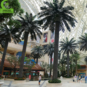 3m-15m Kunstmatige Kokospalm UV-bestendig Fiberglass met 10 Jaar Levensduur voor Hotel, Luchthaven & Winkelcentrum Decoratie - Product Image 5