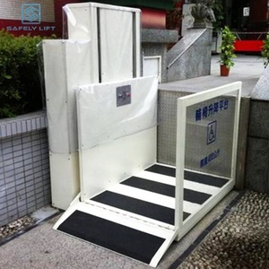 Ticari hidrolik dikey handikap tekerlekli sandalye yapı malzemesi dükkanlar engelli kişi için kullanılan - Product Image 2