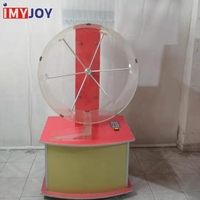 Machine à loto rotative de grande capacité et de haute qualité, machine de tirage de loterie avec support à billes