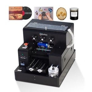 Giftec Tốt Nhất Nhỏ Máy Sản Xuất Da Đế Nến Máy In Cho Nhà Kinh Doanh Kỹ Thuật Số Tất Cả Các Mục Đích Máy In UV <span class=keywords><strong>PVC</strong></span> - Product Image 3